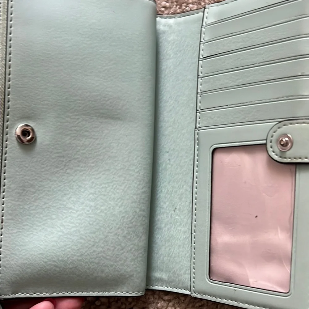 Kate Spade Green Satchel Smooth Leather Dome - Picture 7 of 7